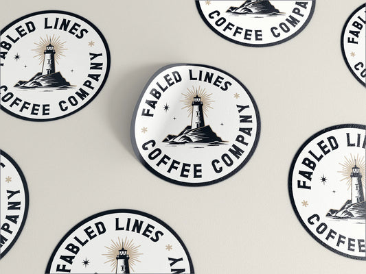 Lighthouse Stamped Sticker